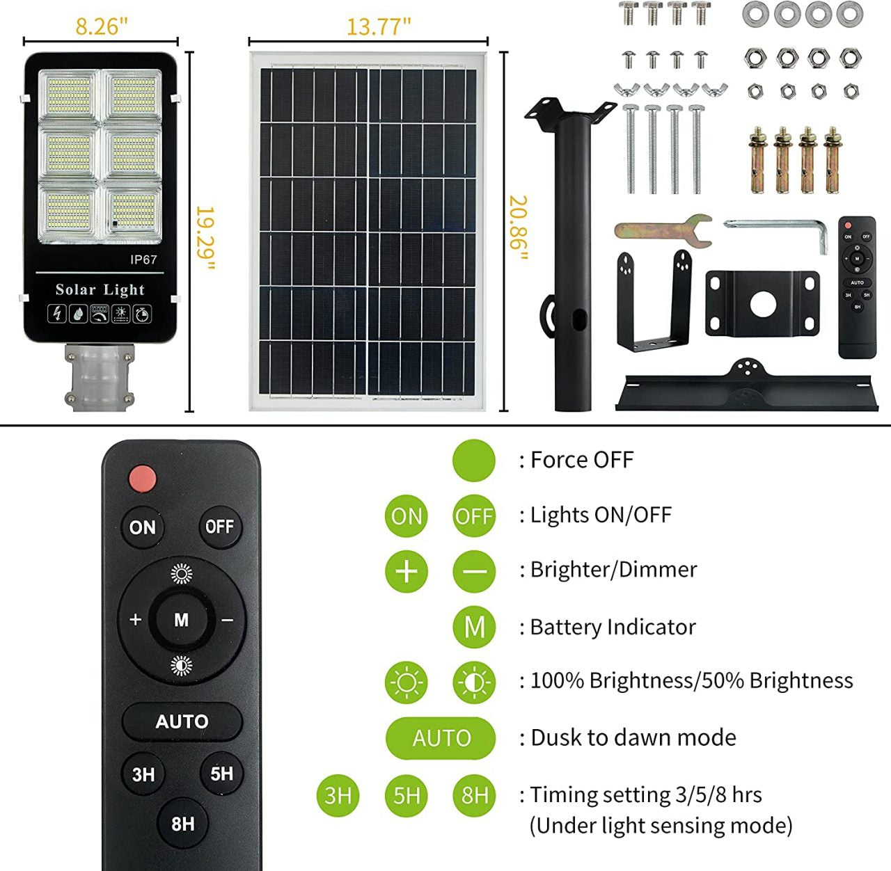 Solarna ulična rasveta 400W
